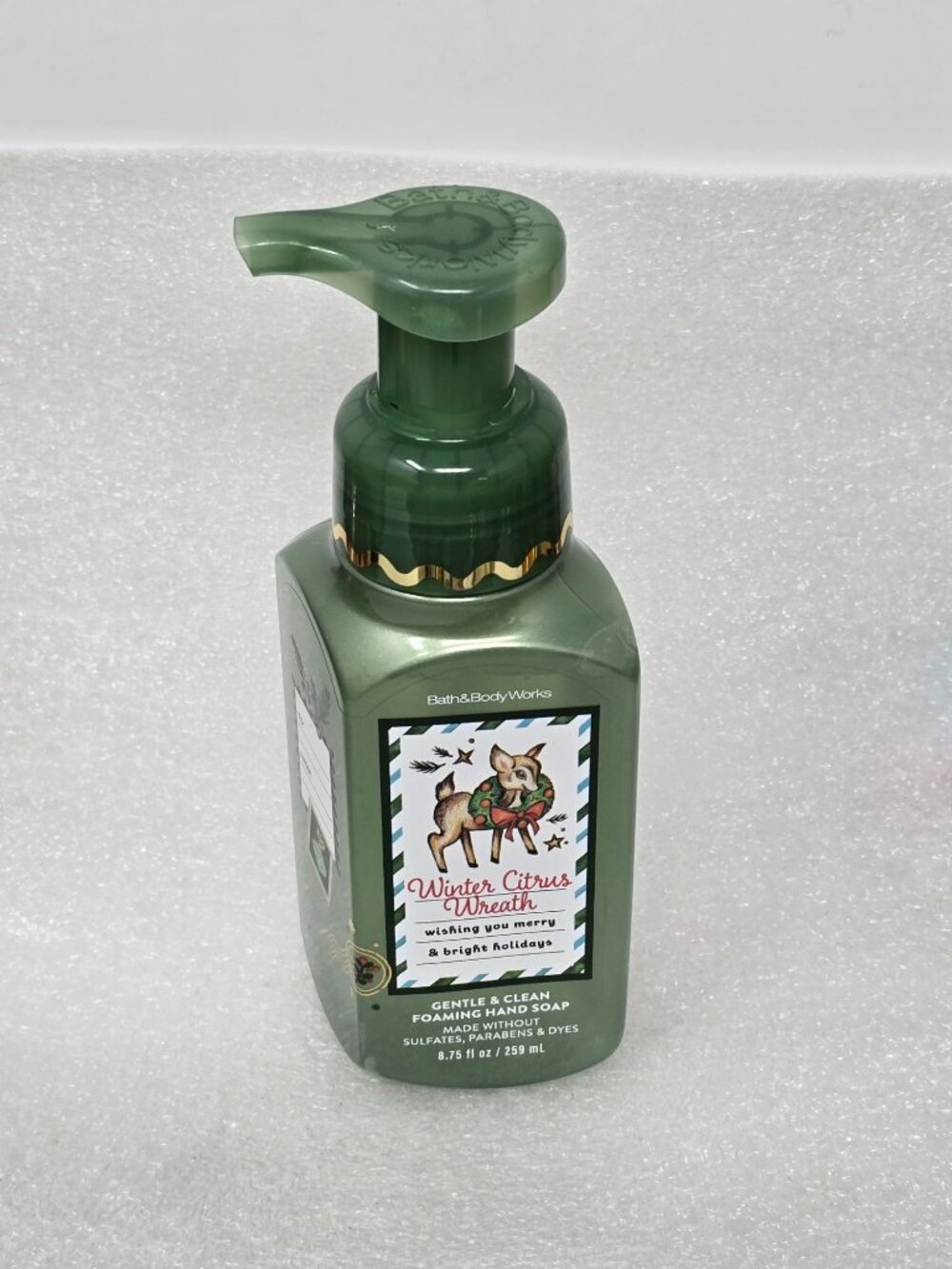 Bath & Body Works Winter Citrus Wreath Foaming Hand Soap 8.75 Fl Oz